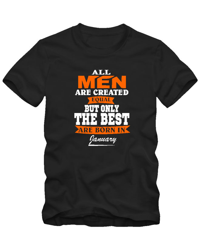 All men January